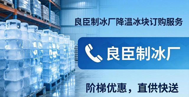 绍兴降温冰块订购 良臣制冰厂直供快送