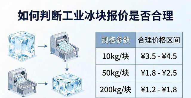 绍兴工业冰块价格透明化 用户采购不踩坑