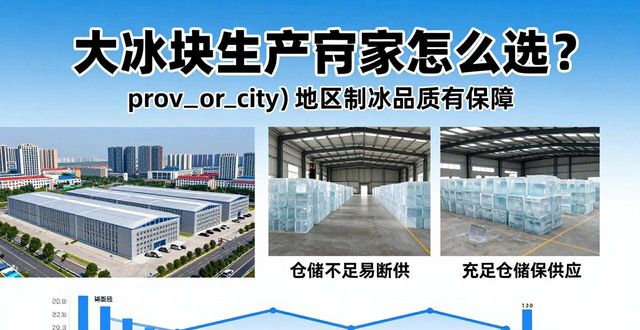 大冰块生产厂家怎么选？绍兴地区制冰品质有保障