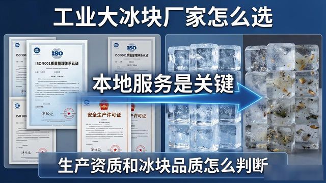 工业大冰块厂家怎么选？绍兴本地服务是关键