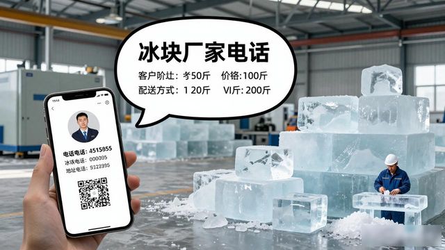 绍兴降温大冰块厂电话怎么找？看完这篇就懂了