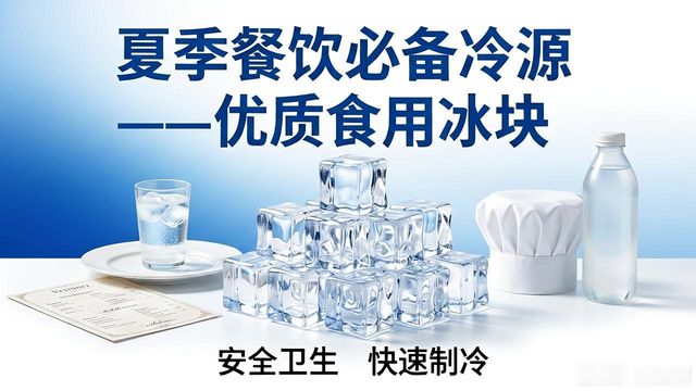 绍兴食用冰块销售，夏季餐饮必备的冷源选择